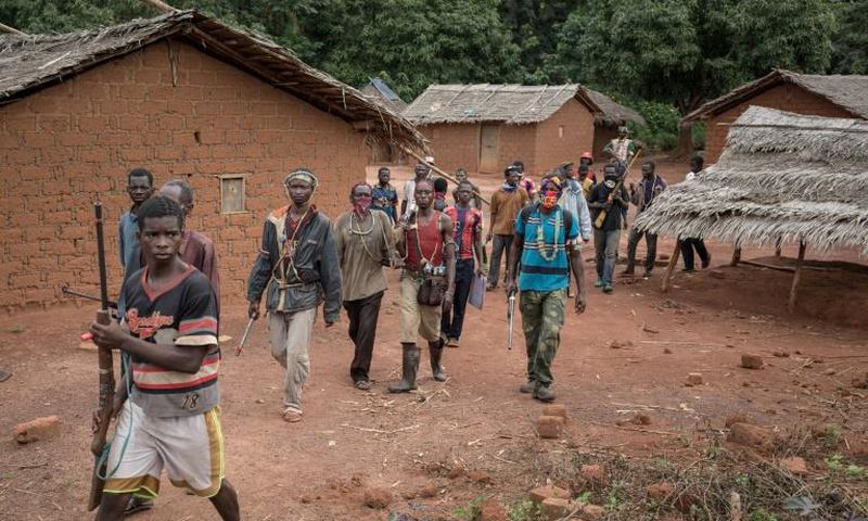 Armed groups control around 80 percent of the deeply-troubled Central African Republic