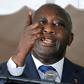 In power: Then president Laurent Gbagbo, pictured in September 2010 in Abidjan
