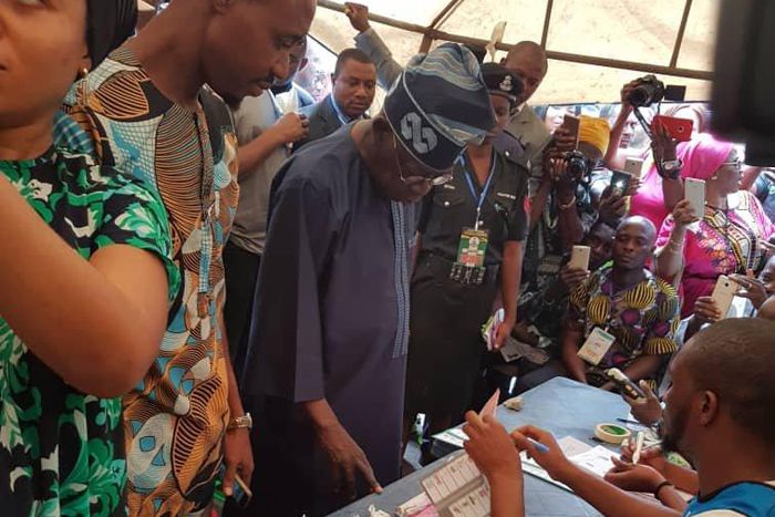 Tinubu casts his vote1