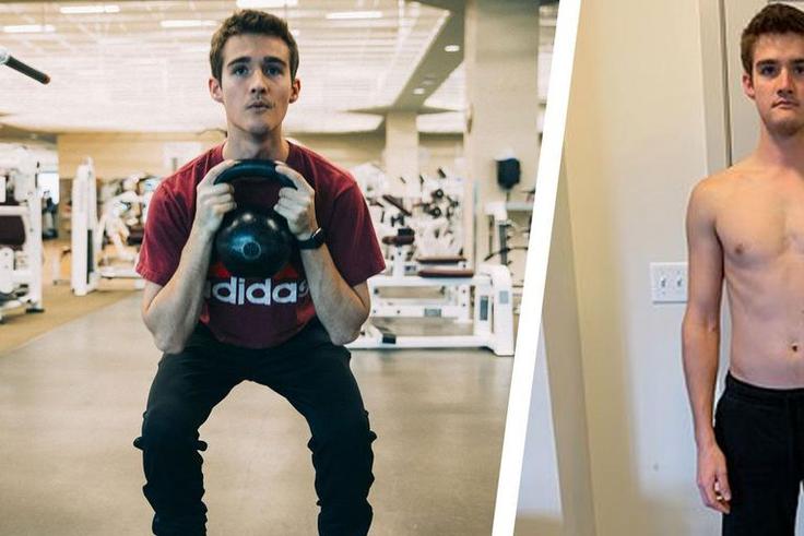 How This 20-Year-Old Put on Muscle, Kept Off Fat