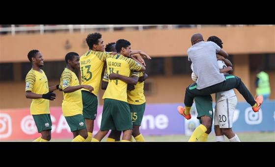 South Africa U20 beat Nigeria in 2019 AFCON (CAF)