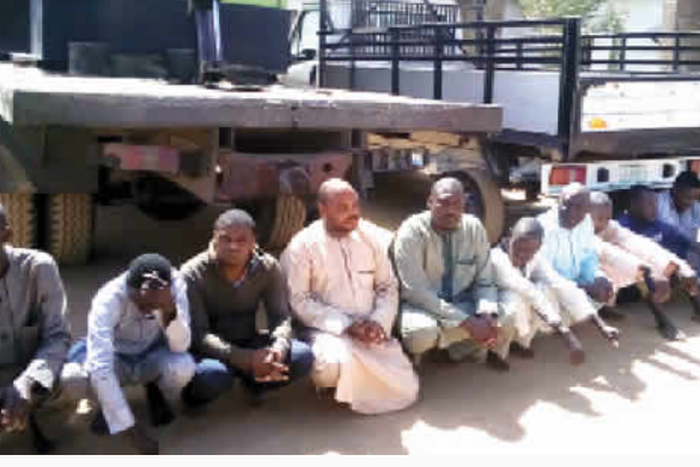 The retired ASP was arrested  for stealing generators