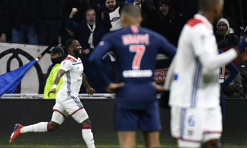 Dembele was the star as Lyon downed PSG on Sunday