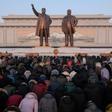 Thousands of North Koreans braved bitterly cold weather to pay tribute to late leader Kim Jong Il on his birthday