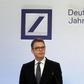 The CEO of Germany's biggest lender Deutsche Bank Christian Sewing addresses the media during the company's annual financial statement which showed it in profit for the first time in four years
