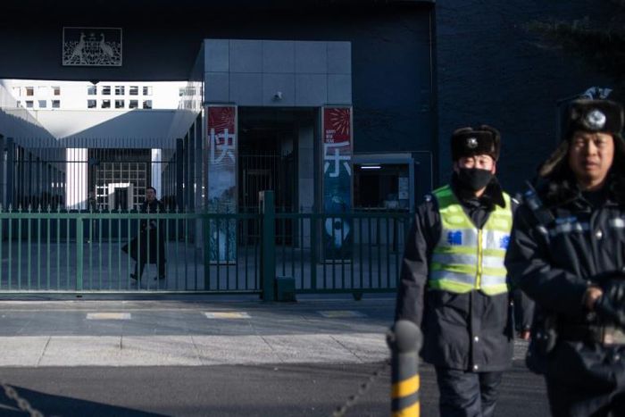Staff from the Australian embassy in Beijing have visited Yang Jung, who was detained in China last week