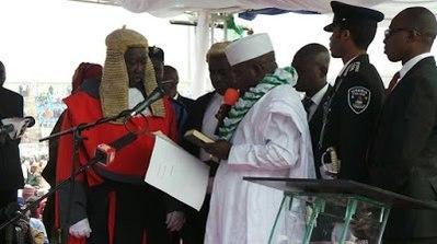 Yahaya Bello sworn in as governor of Kogi State on January 27, 2016