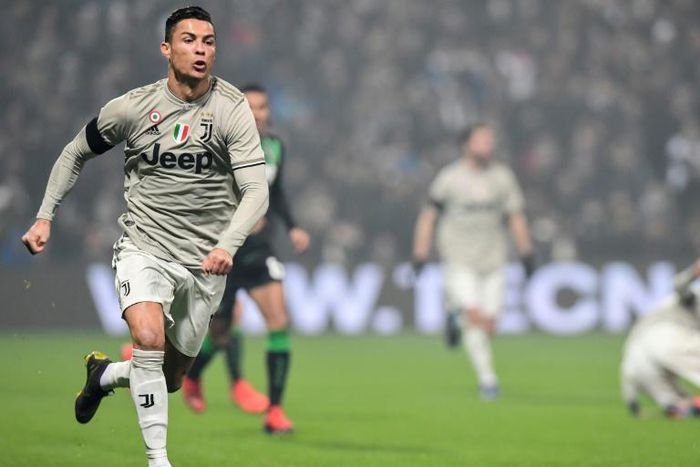 Cristiano Ronaldo is the Serie A's top scorer this season with 18 goals