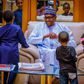 Buhari love kids after casting his votes