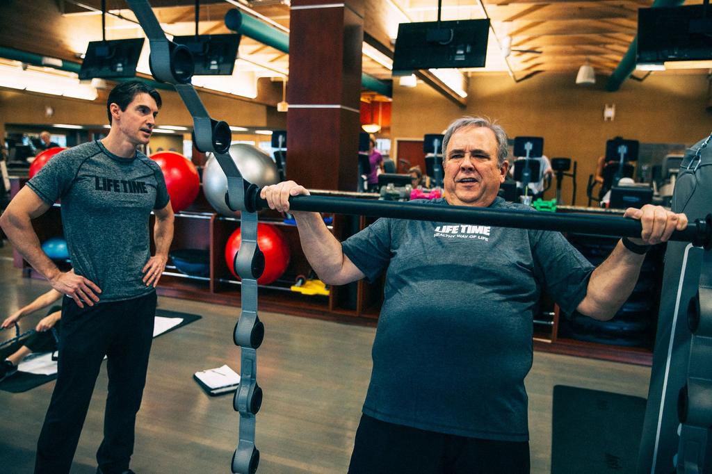 We helped one 60 year old get back in shape.