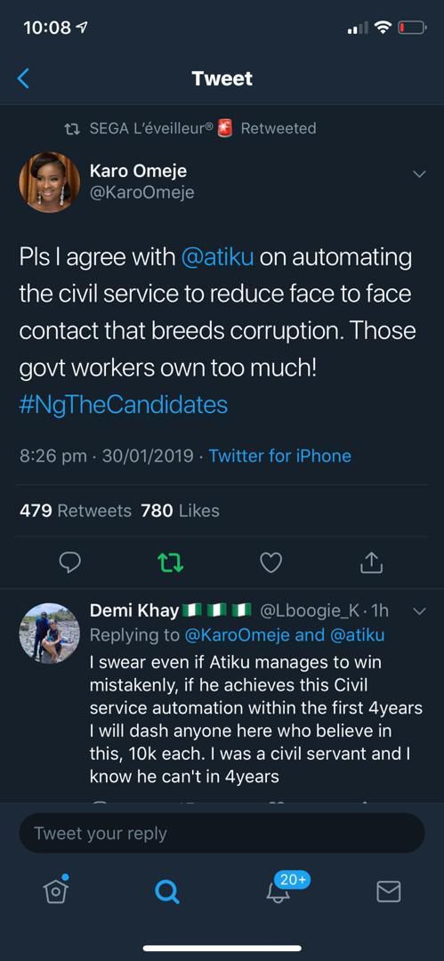 #NGTheCandidate: Atiku and Peter Obi set Nigerian Twitter on fire