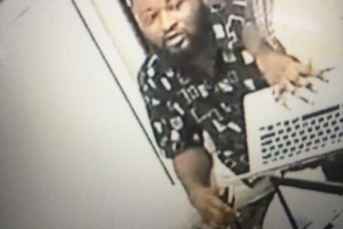 Thief finally caught days after