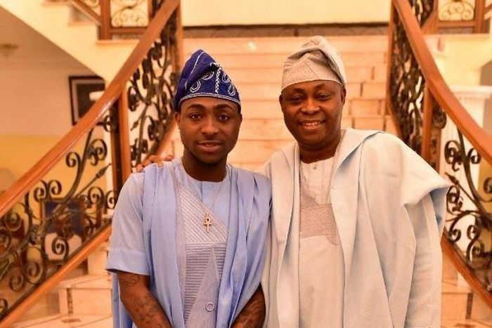 Davido & dad