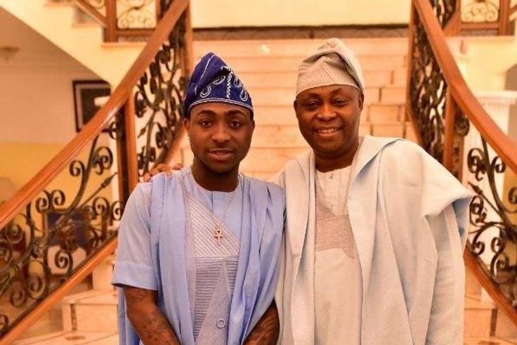 Davido & dad