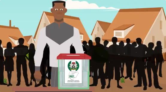 The submission of your ballot paper in a box provided by INEC is the last process in the voting process.