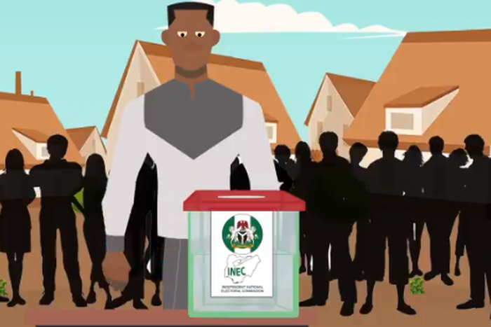 The submission of your ballot paper in a box provided by INEC is the last process in the voting process.