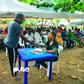 Nollywood actress Omoni Oboli who served as INEC official accrediting voters