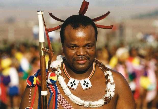 King Mswati III of Swaziland (Club of Mozambique)