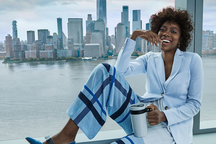 Insecure's Yvonne Orji's fashion editorial in Oprah magazine is a lesson in alternative workwear