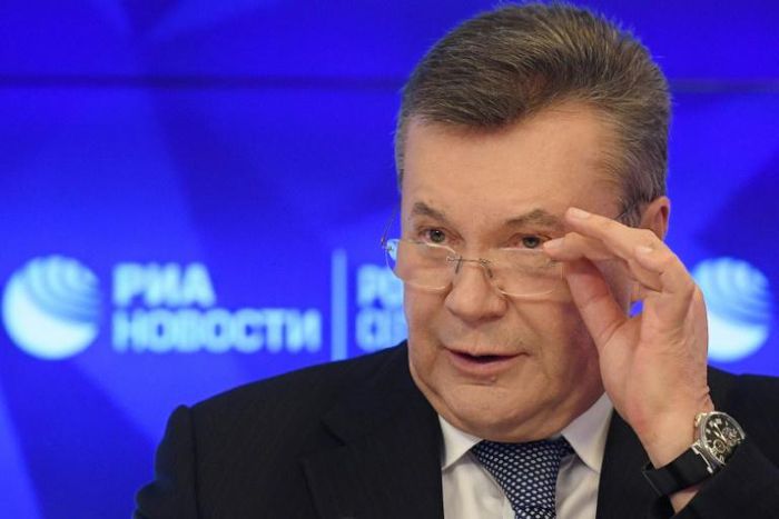 Ukraine's exiled former president Viktor Yanukovych was found guilty in absentia of high treason by a Kiev court last month