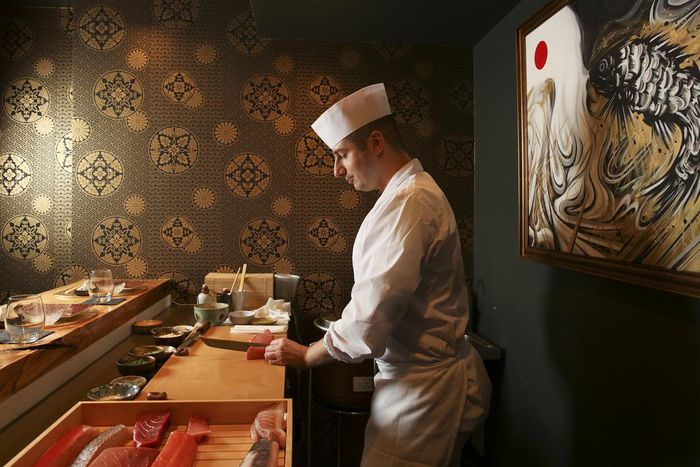 A Hotel Room With a Sushi Bar Instead of a Bed