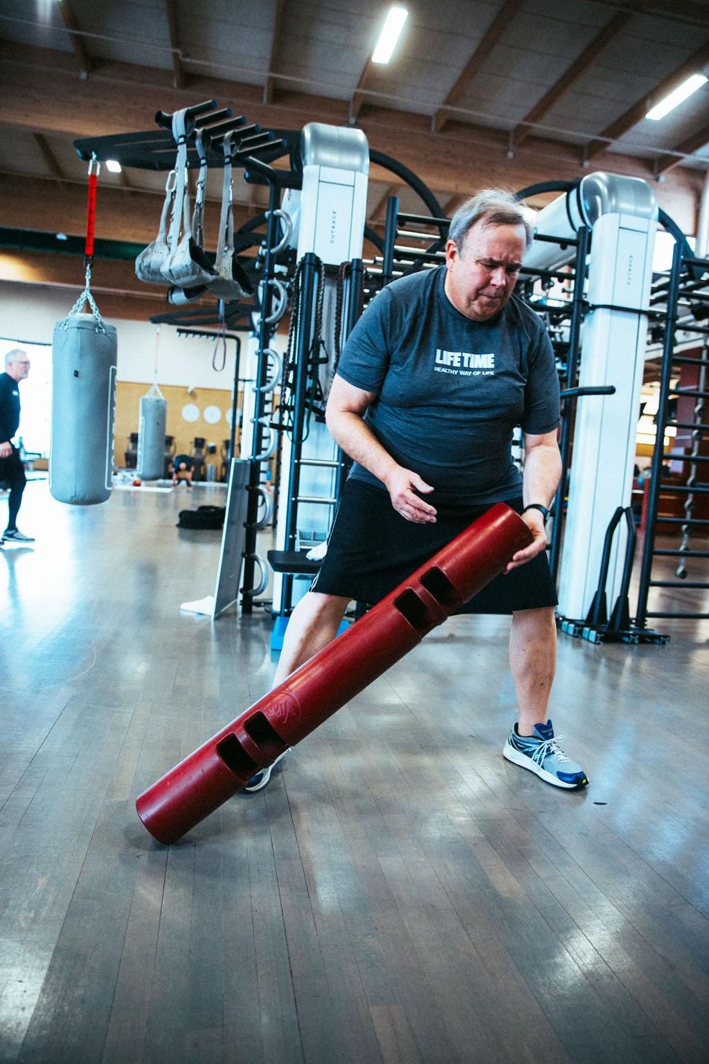 We helped one 60 year old get back in shape.