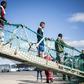 Officials boarded the ship on Thursday after it disembarked 47 migrants rescued in the Mediterranean
