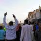 Sudanese police fired tear gas at demonstrators in the capital Khartoum against protesters chanting "Peace, justice, freedom"