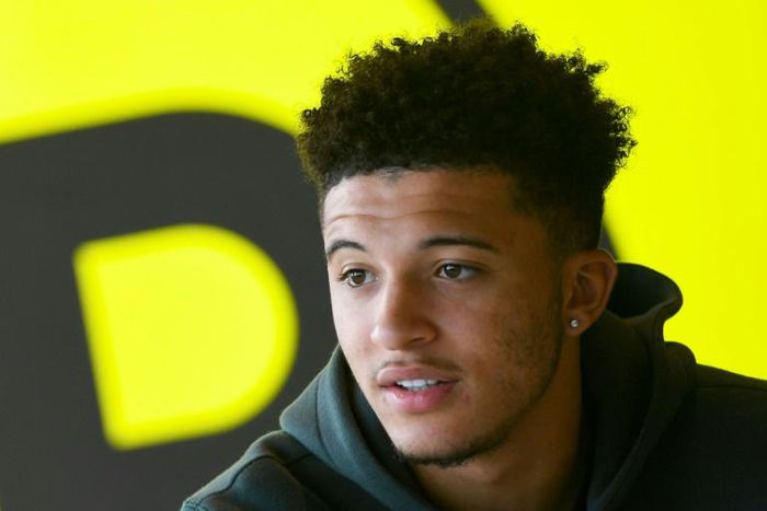 Jadon Sancho's rapid rise saw the teenager make his England debut in October