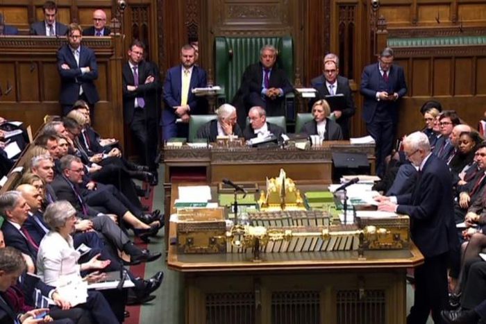 British Prime Minister Theresa May is urging MPs in the House of Commons to back her Brexit deal with the EU in the crunch vote