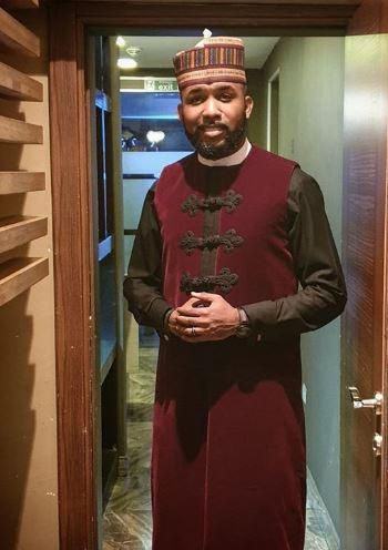 Banky W has revealed that INEC misspelled his name and also given his party a wrong logo [Instagram/BankyWellington]