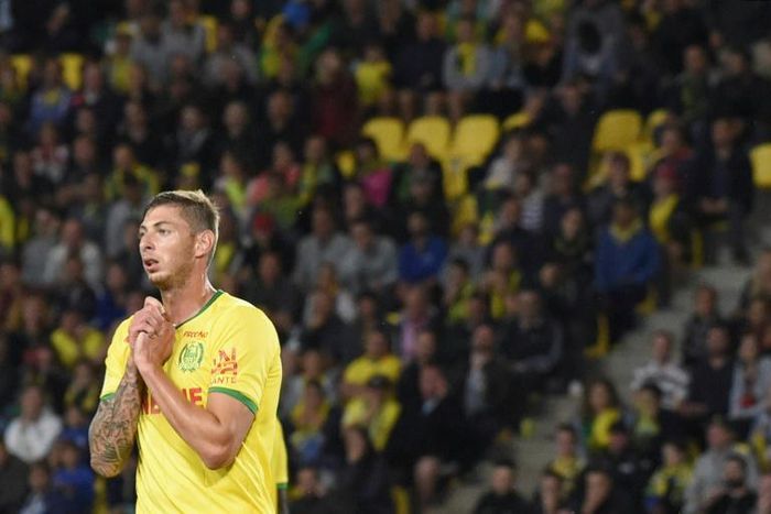 Emiliano Sala in action for Nantes earlier this season