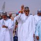 Buhari arrives in Katsina for Saturday’s elections