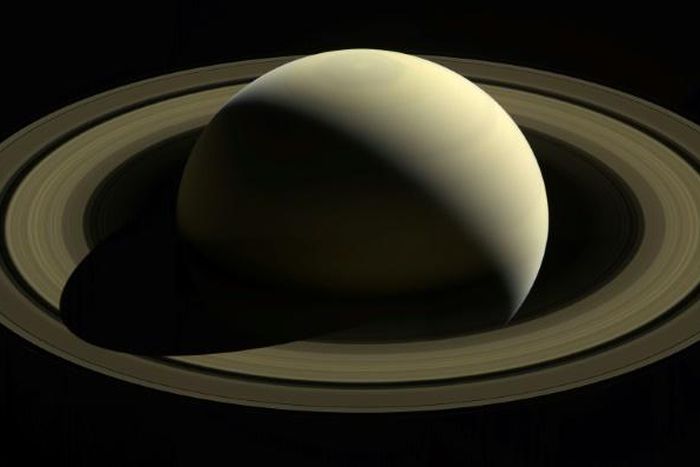 Astronomers have long believed that Saturn's rings were perhaps formed by collisions between the moons of Saturn or by a comet that shattered in close proximity to the planet