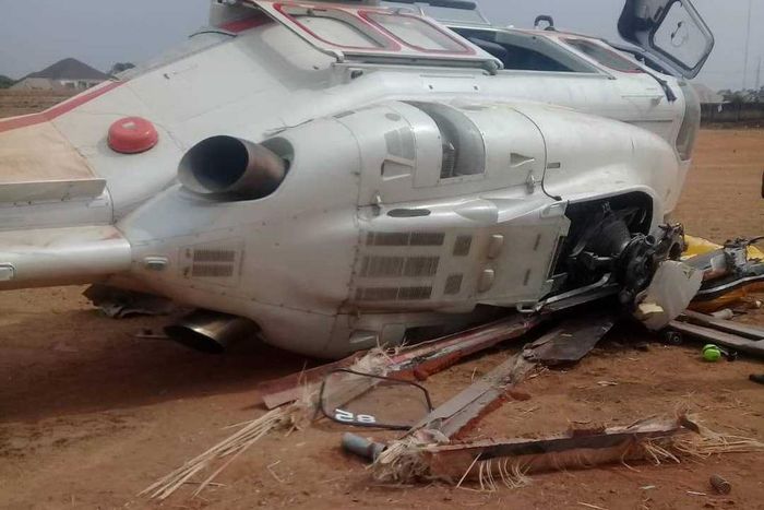 Vice-President Osinbajo's chopper crash-lands in Kogi