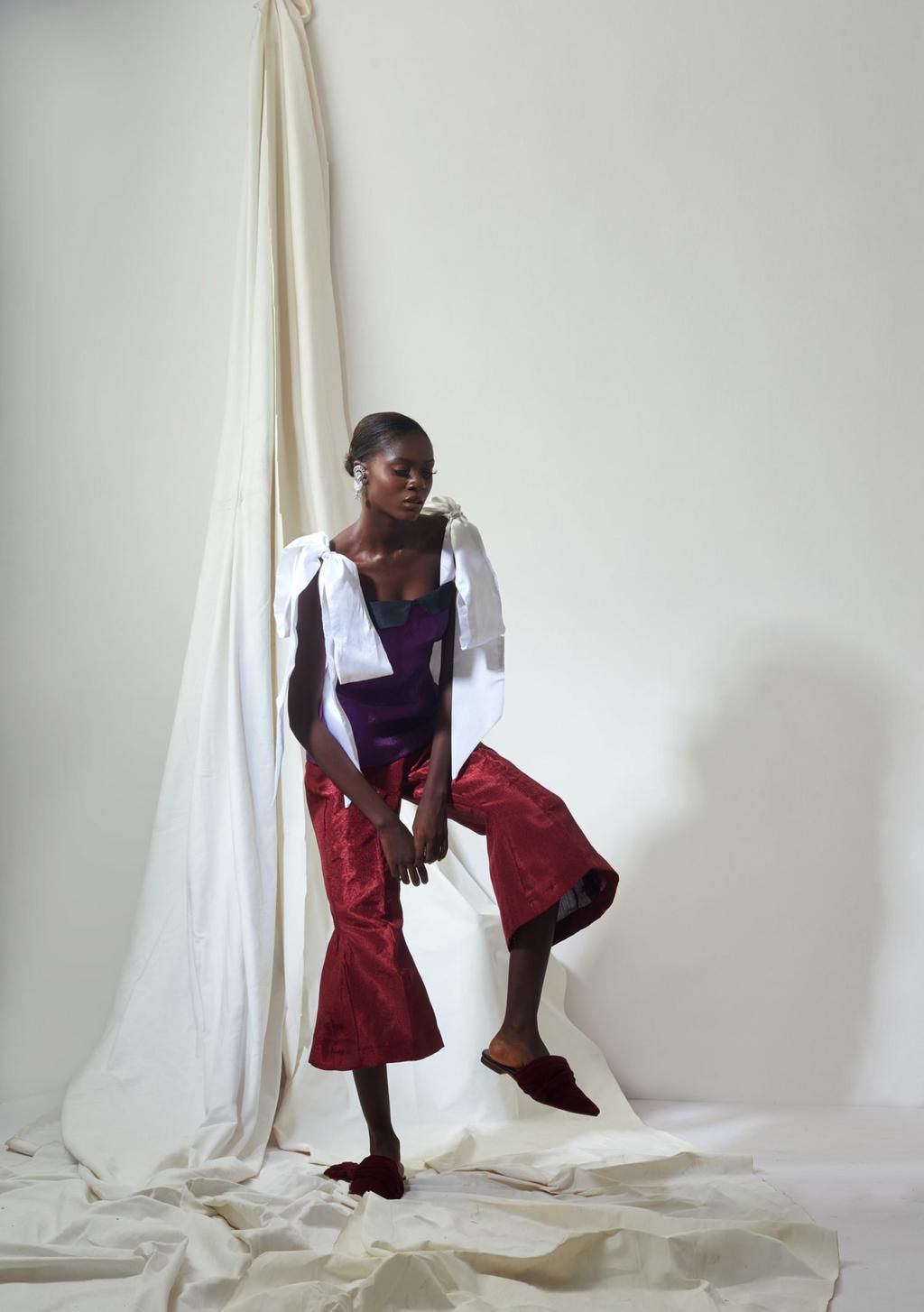 Fruche invokes the essence of the Bini Kingdom with their SS19 collection