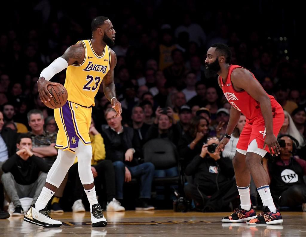 LeBron James and James Harden [NBA]