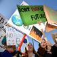 Students who took part in the UK protest said they were doing little things for the climate "but it's the government that needs to do the big things"