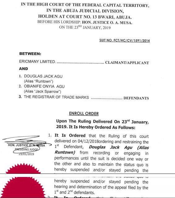 The judgement delievered by a Federal High Court in Abuja [Linda Ikeji]