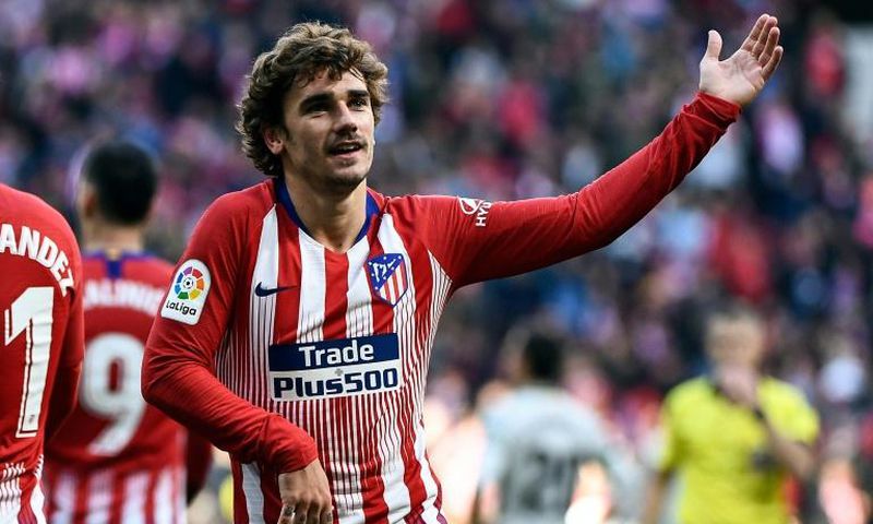 Antoine Griezmann kept up his prolific form in front of goal for Atletico
