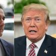 In December Michael Cohen (left) apologized for covering up the "dirty deeds" of US President Donald Trump
