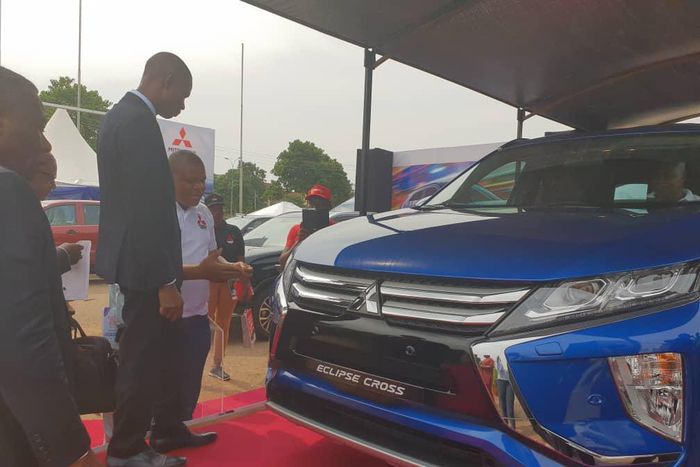 Mitsubishi's newest, Eclipse Cross SUV, bedazzles at Abuja International Trade Fair