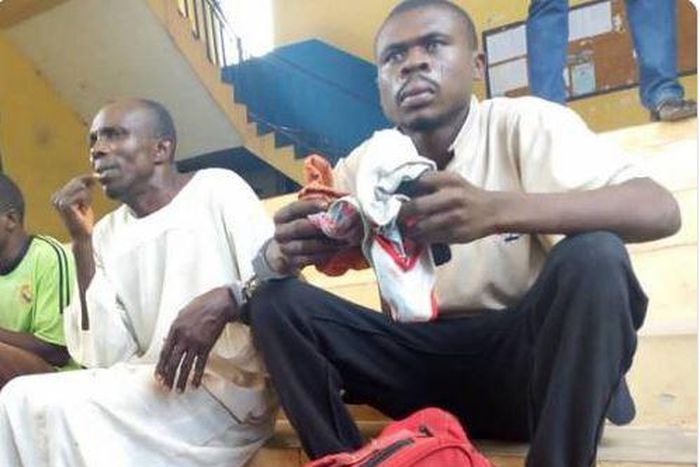 Ojonugwa was arrested alongside Ogunleye for stealing pants
