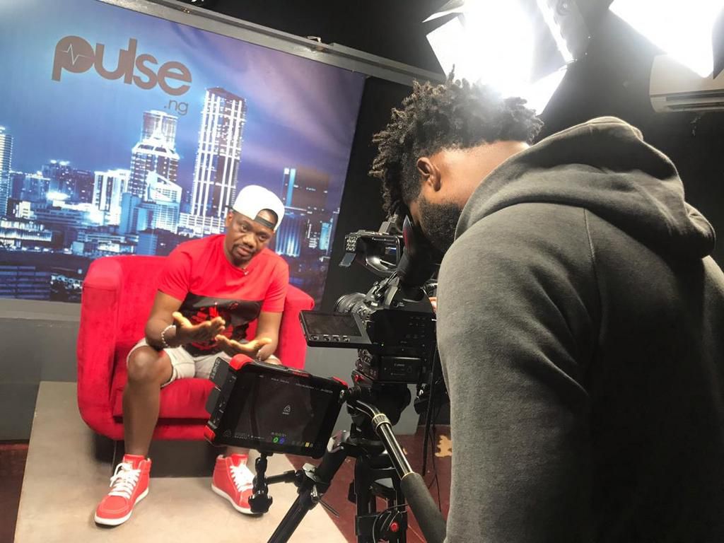 Klala at Pulse Nigeria Studio, Lagos, talking about brides and getting the best out of your wedding photography.