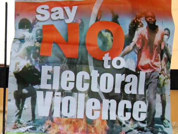 Campaign against election violence
