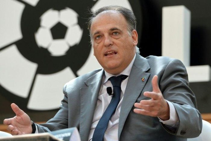 La Liga president Javier Tebas reaffirmed his aim of securing 1.3 billion euros annually for the domestic rights to the 2019-20, 2020-21 and 2021-22 seasons