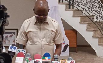 The chairman of the All Progressives Congress (APC), Adams Oshiomhole