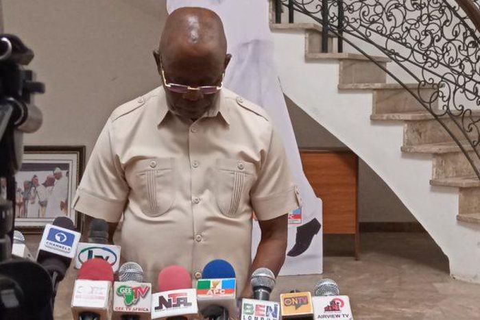 The chairman of the All Progressives Congress (APC), Adams Oshiomhole