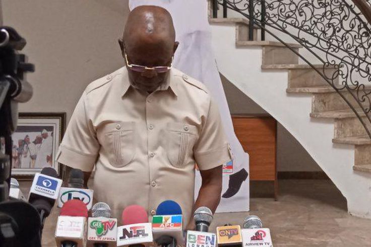 The chairman of the All Progressives Congress (APC), Adams Oshiomhole