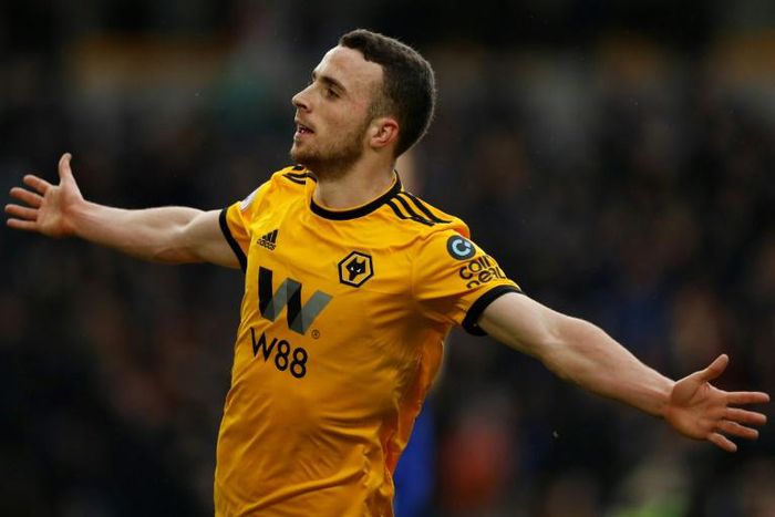 Diogo Jota was Wolves' hat-trick hero in their win over Leicester